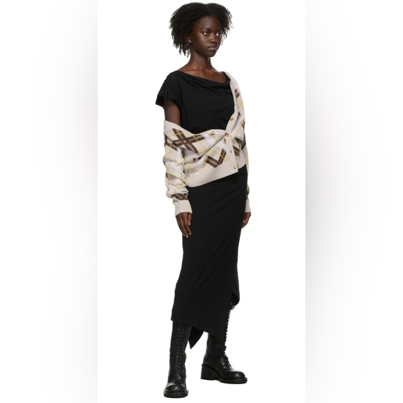 New with tags Vivienne Westwood black Utah dress. Size medium. Stretch viscose - Picture 4 of 16